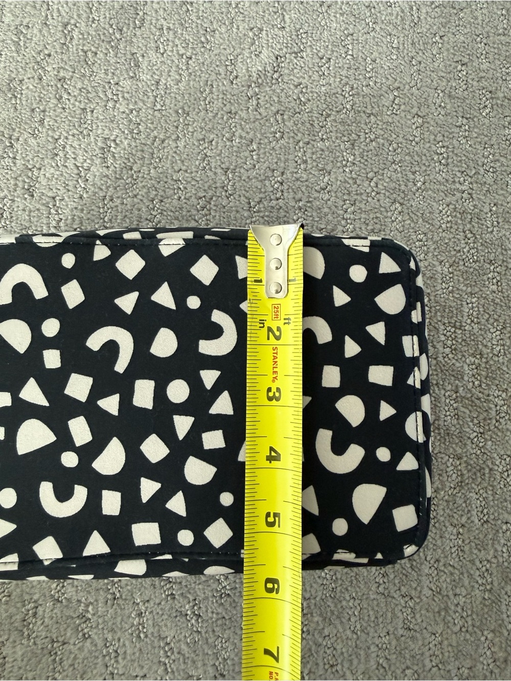 Dagne Dover Arlo Tech Pouch in the "Block Party" Geometric Print - Picture 10 of 11